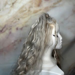 Beautiful White Lace Front Up-Due Wig!